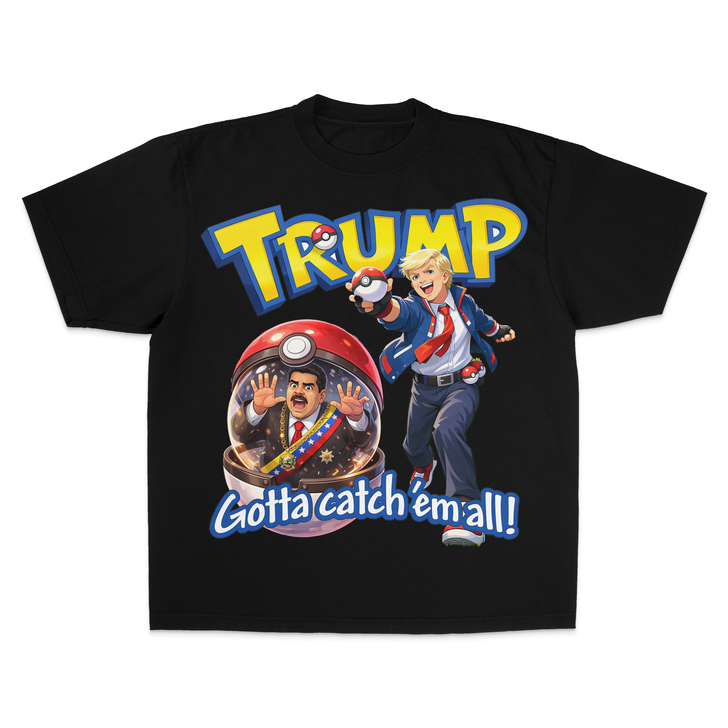 "CATCH THEM ALL" TEE