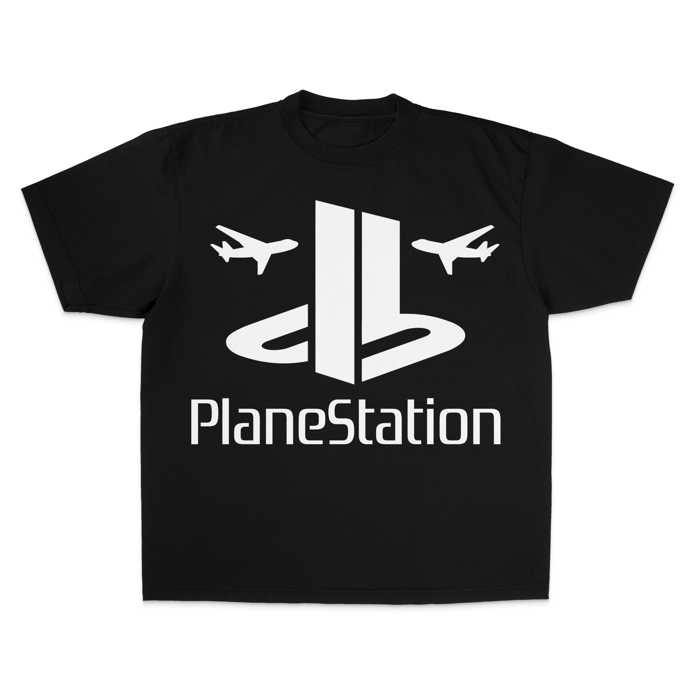 "PLANESTATION" TEE