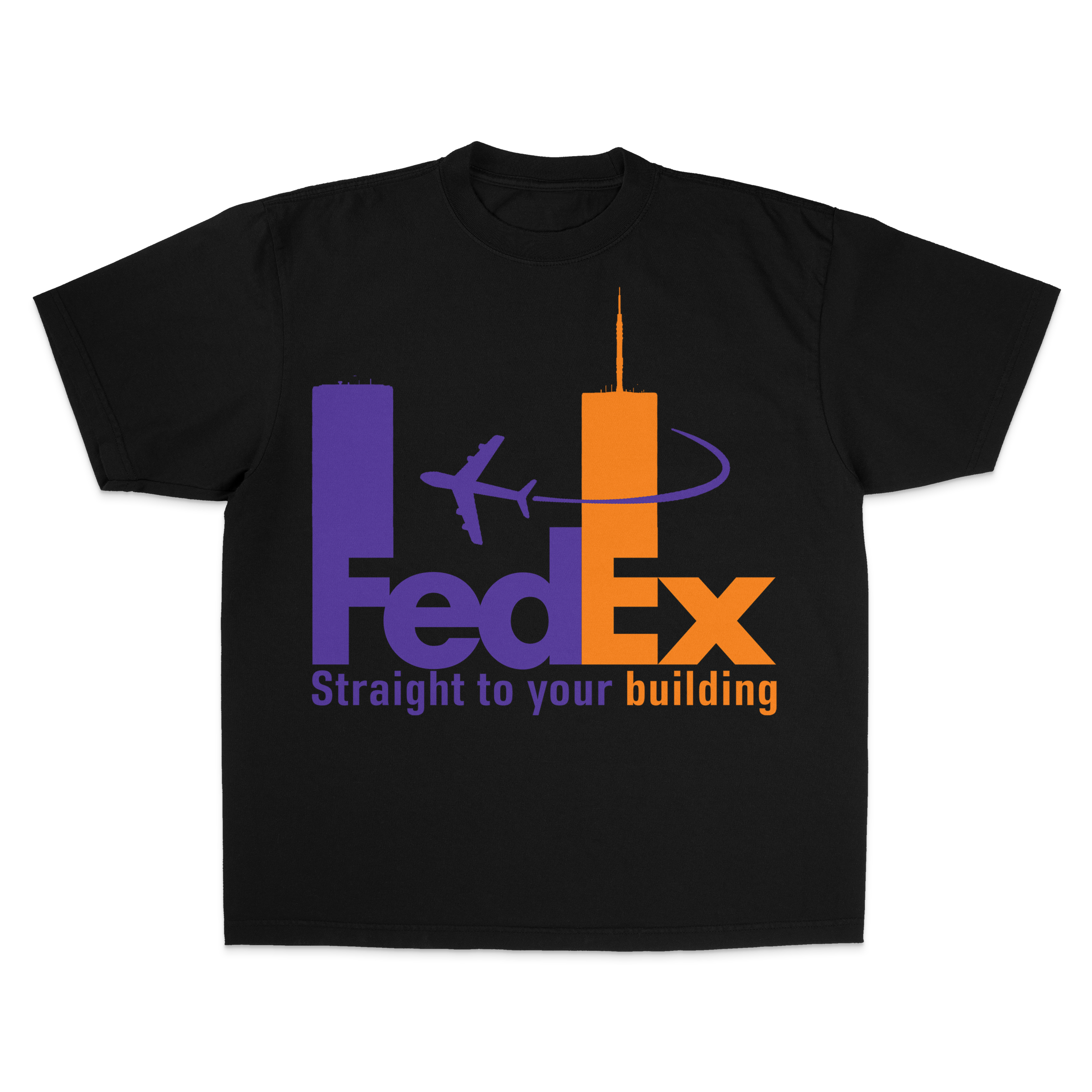 "STRAIGHT TO YOUR BUILDING" TEE