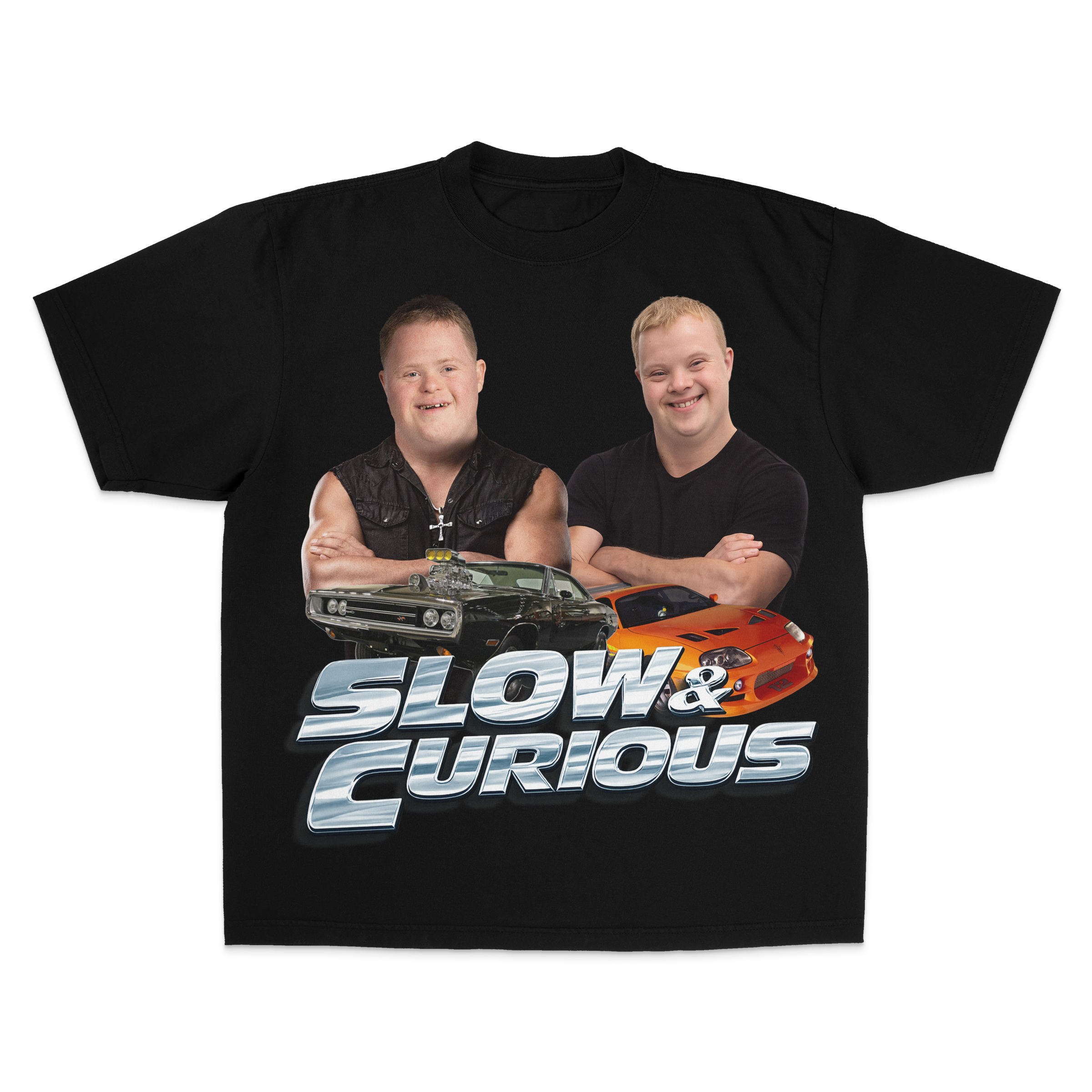 "SLOW AND CURIOUS" TEE