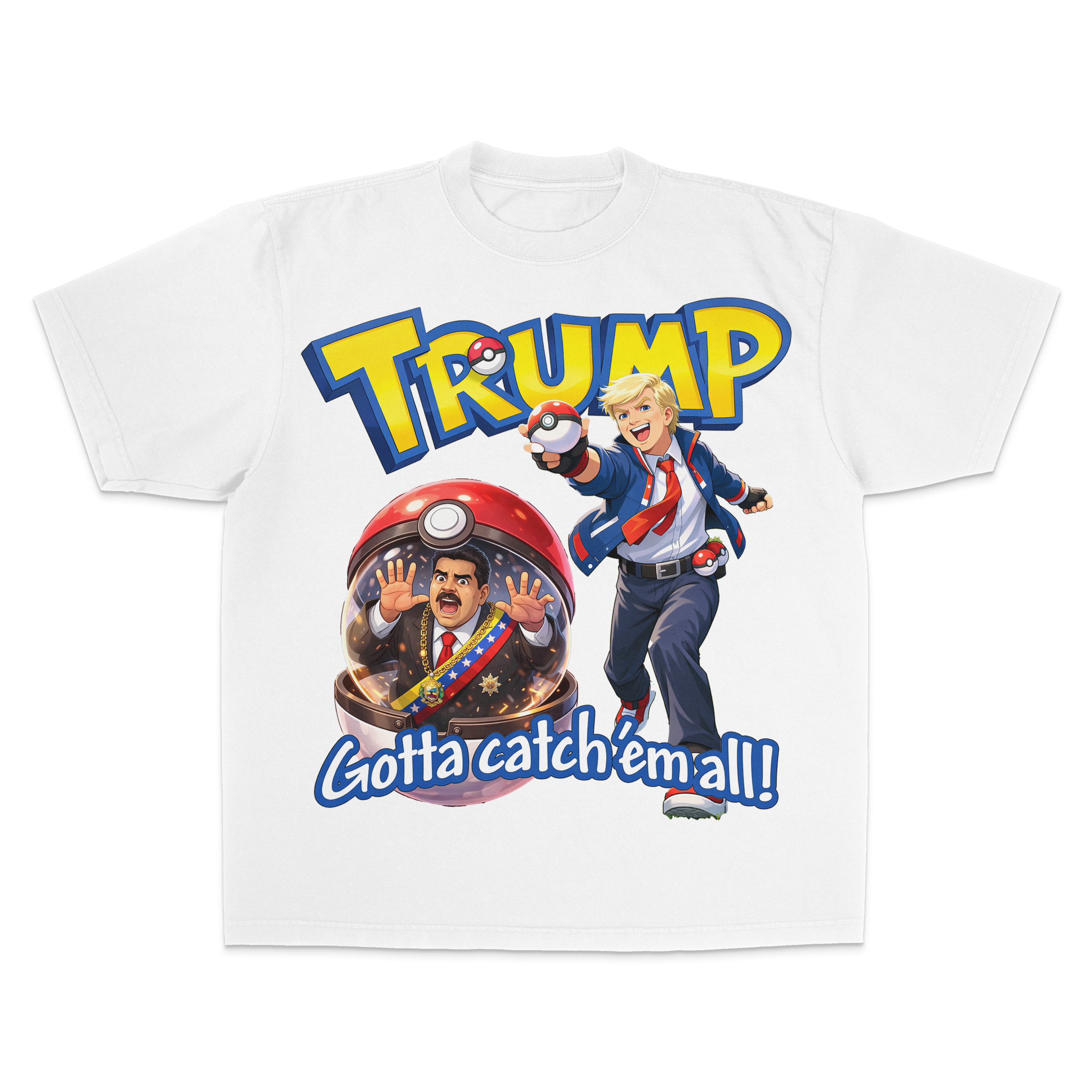 "CATCH THEM ALL" TEE